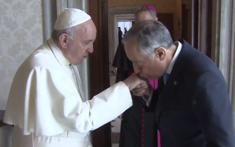 Pope Intentionally Spreading Coronavirus Through “Ring of the Fisherman”?